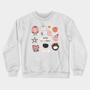 Hello October Crewneck Sweatshirt